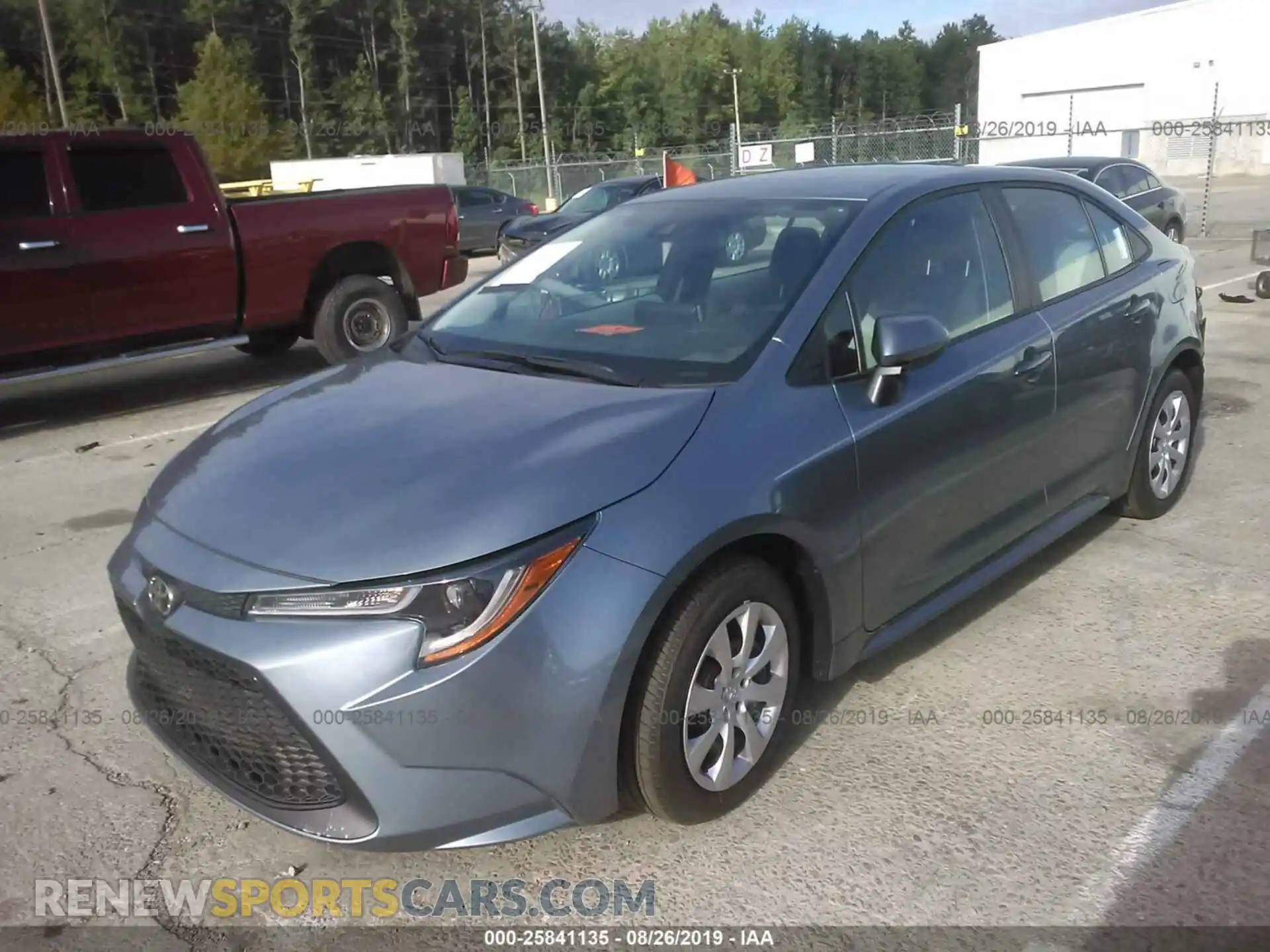 2 Photograph of a damaged car 5YFEPRAE8LP032141 TOYOTA COROLLA 2020