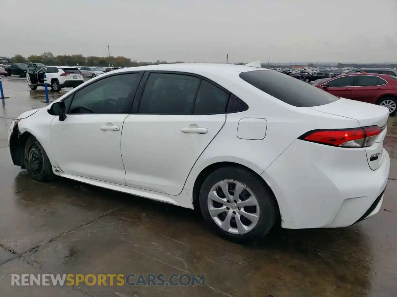 2 Photograph of a damaged car 5YFEPRAE8LP044273 TOYOTA COROLLA 2020