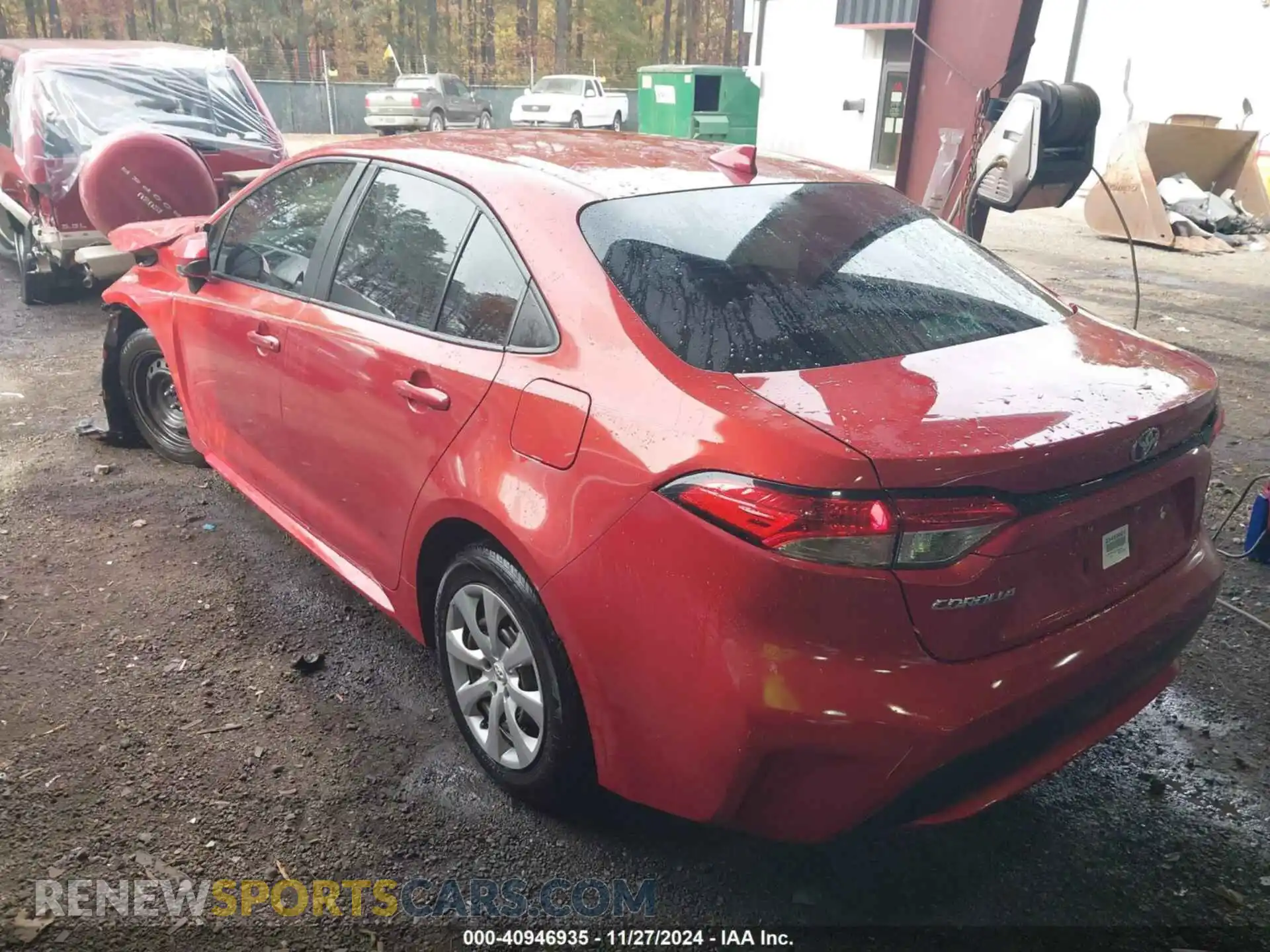 3 Photograph of a damaged car 5YFEPRAE8LP052499 TOYOTA COROLLA 2020