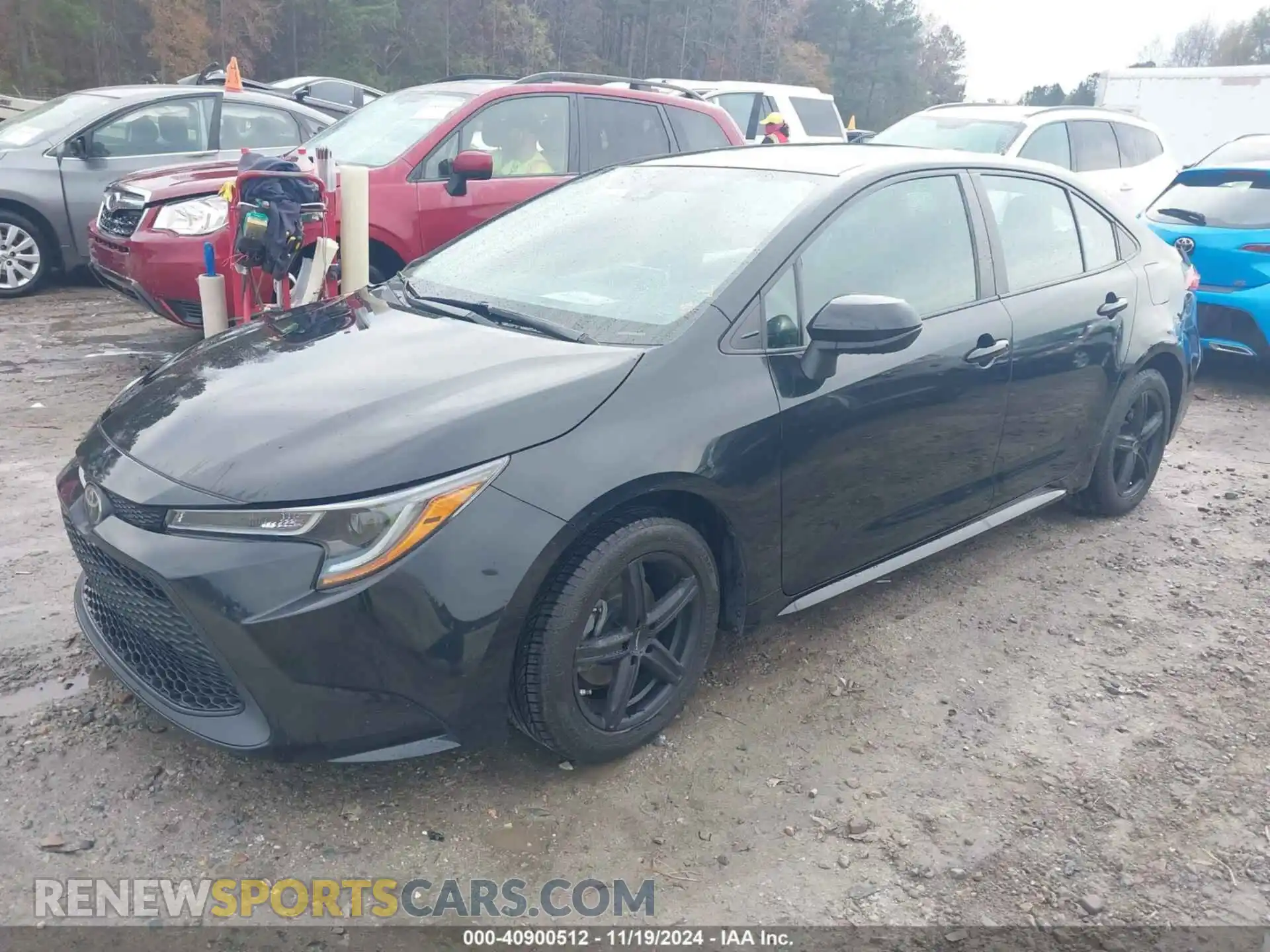 2 Photograph of a damaged car 5YFEPRAE8LP074339 TOYOTA COROLLA 2020