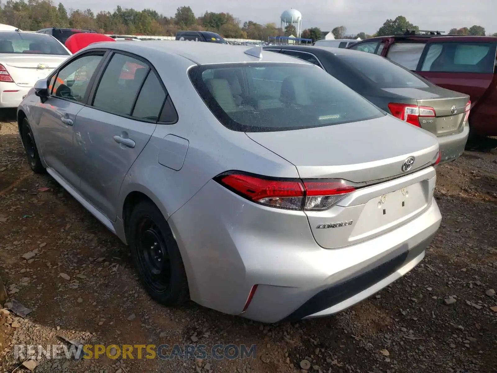 3 Фотография поврежденного автомобиля 5YFEPRAE8LP077659 TOYOTA COROLLA 2020