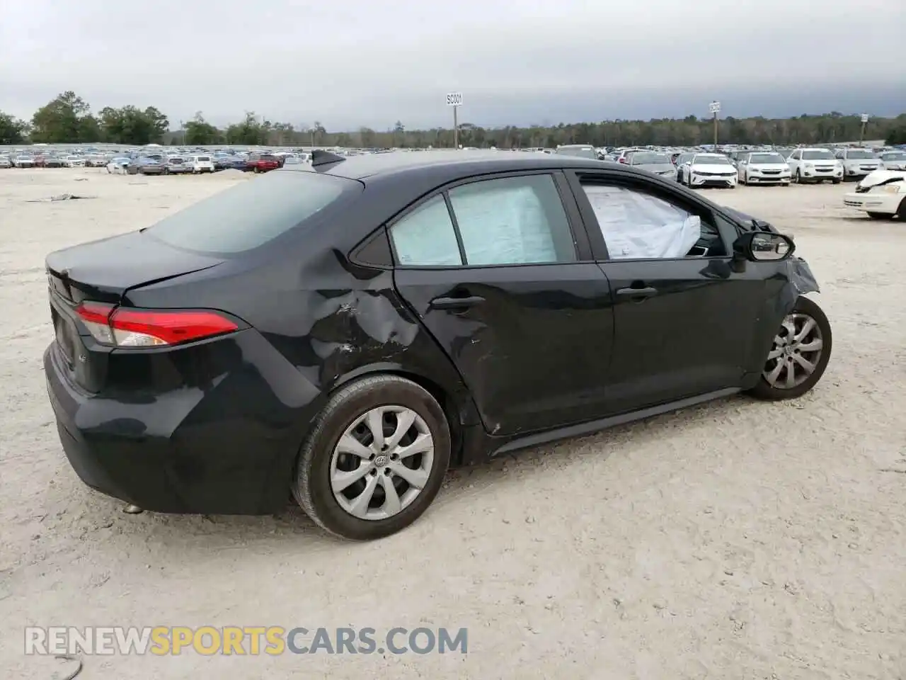 3 Photograph of a damaged car 5YFEPRAE8LP079038 TOYOTA COROLLA 2020
