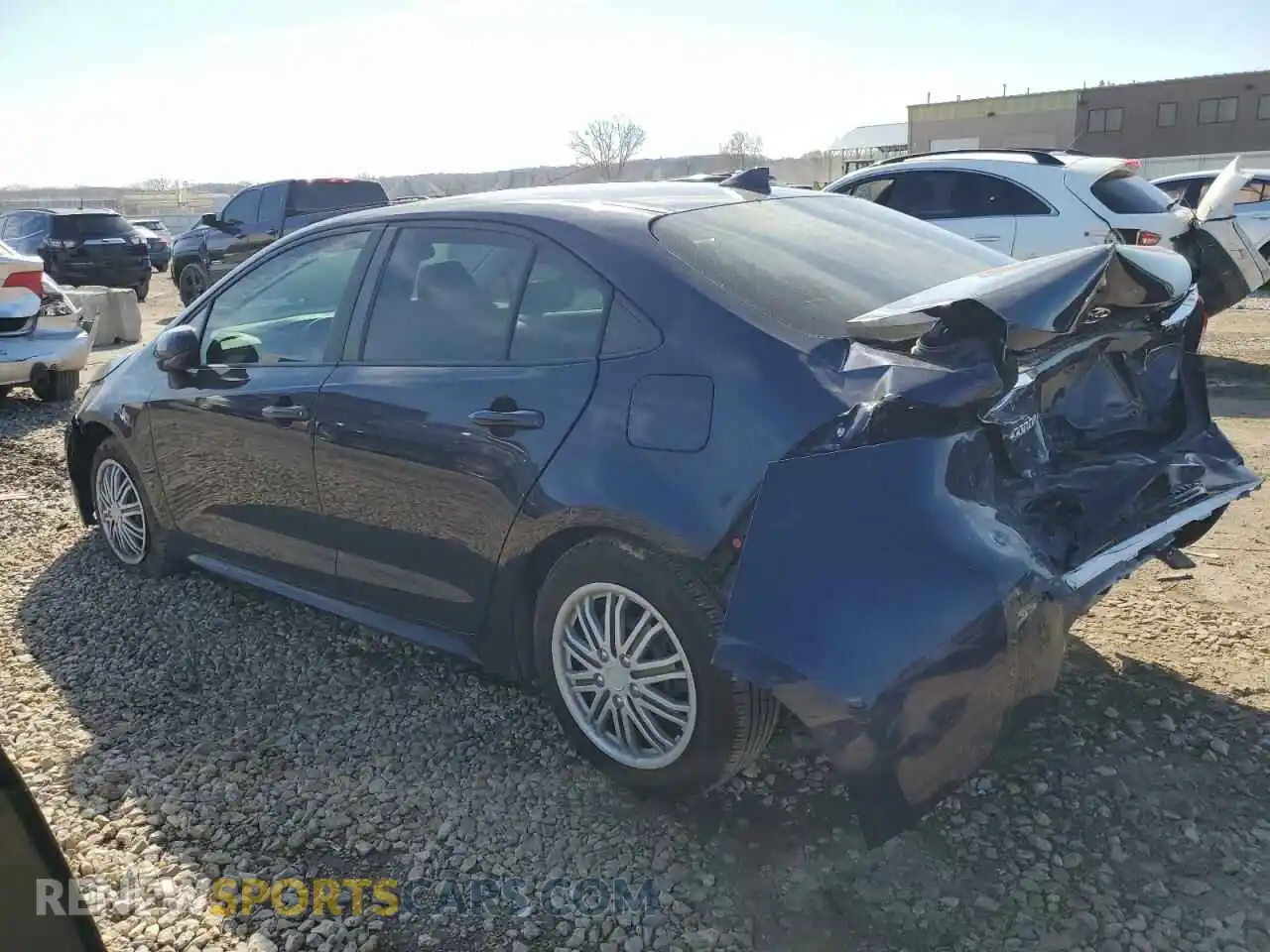 2 Photograph of a damaged car 5YFEPRAE8LP084045 TOYOTA COROLLA 2020