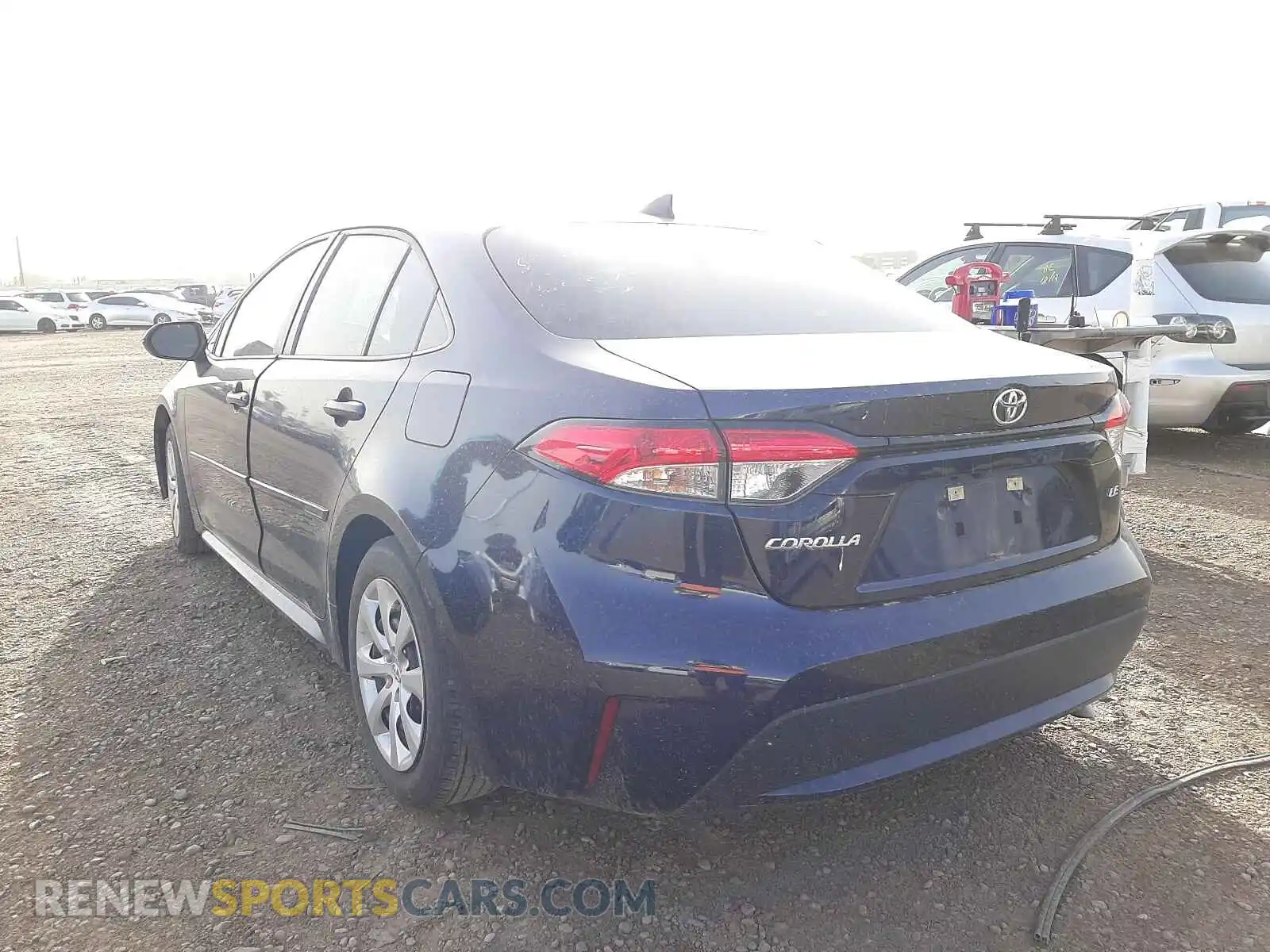 3 Photograph of a damaged car 5YFEPRAE8LP088323 TOYOTA COROLLA 2020