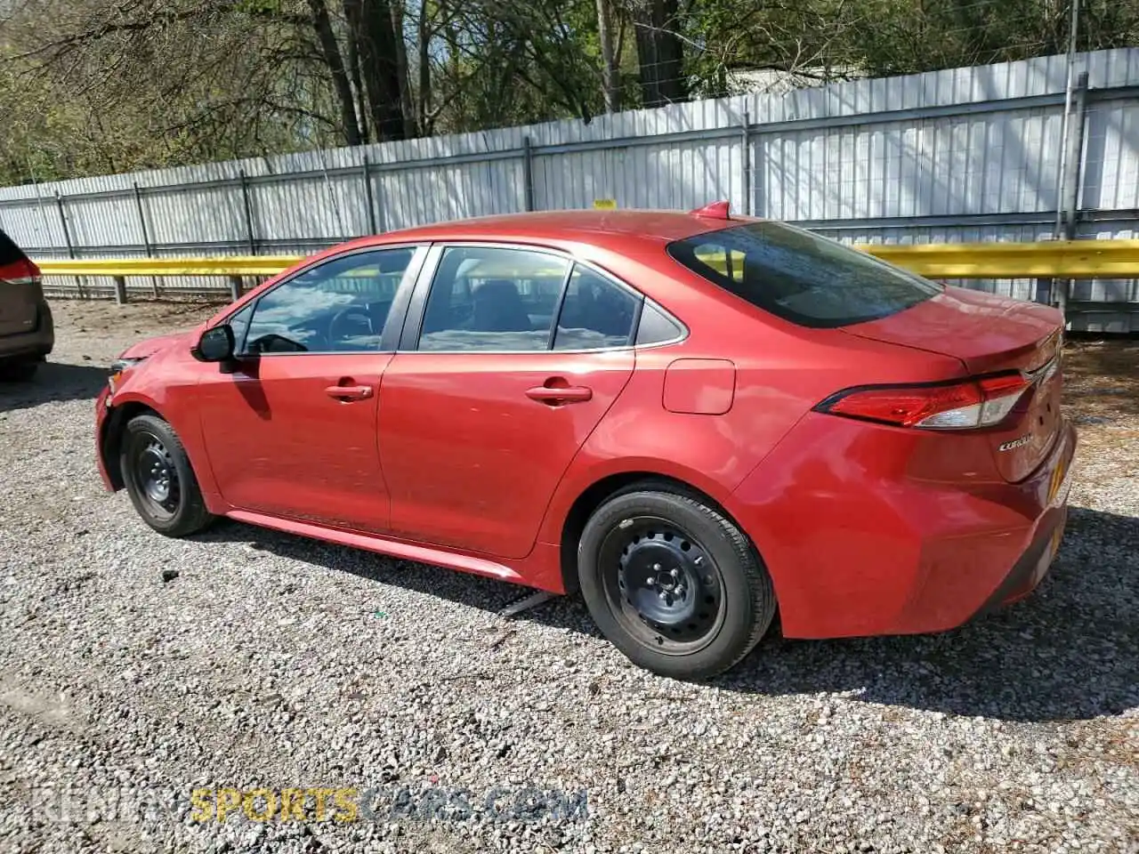 2 Photograph of a damaged car 5YFEPRAE8LP093893 TOYOTA COROLLA 2020