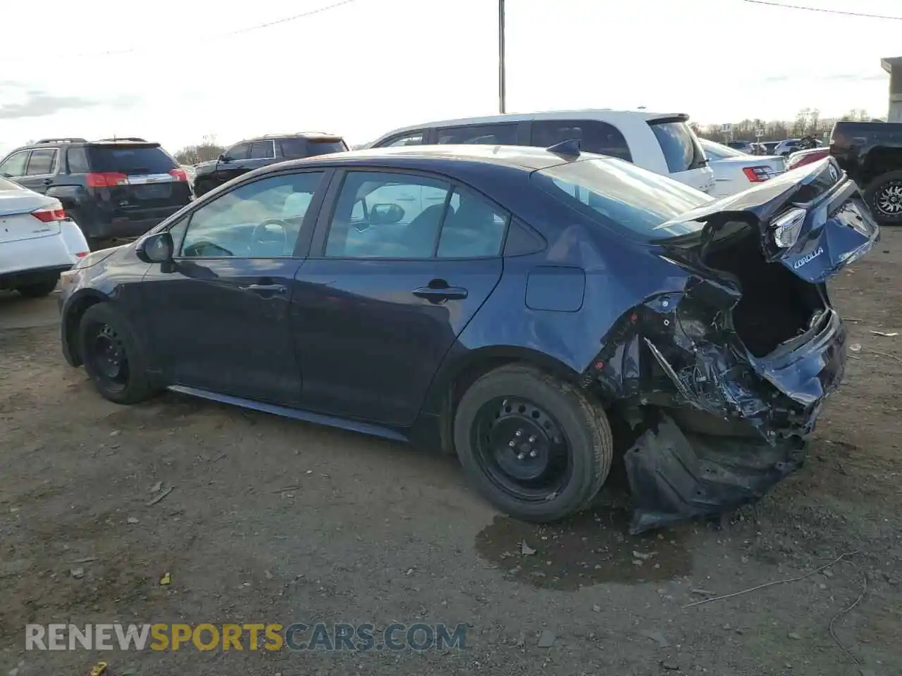 2 Photograph of a damaged car 5YFEPRAE8LP101698 TOYOTA COROLLA 2020