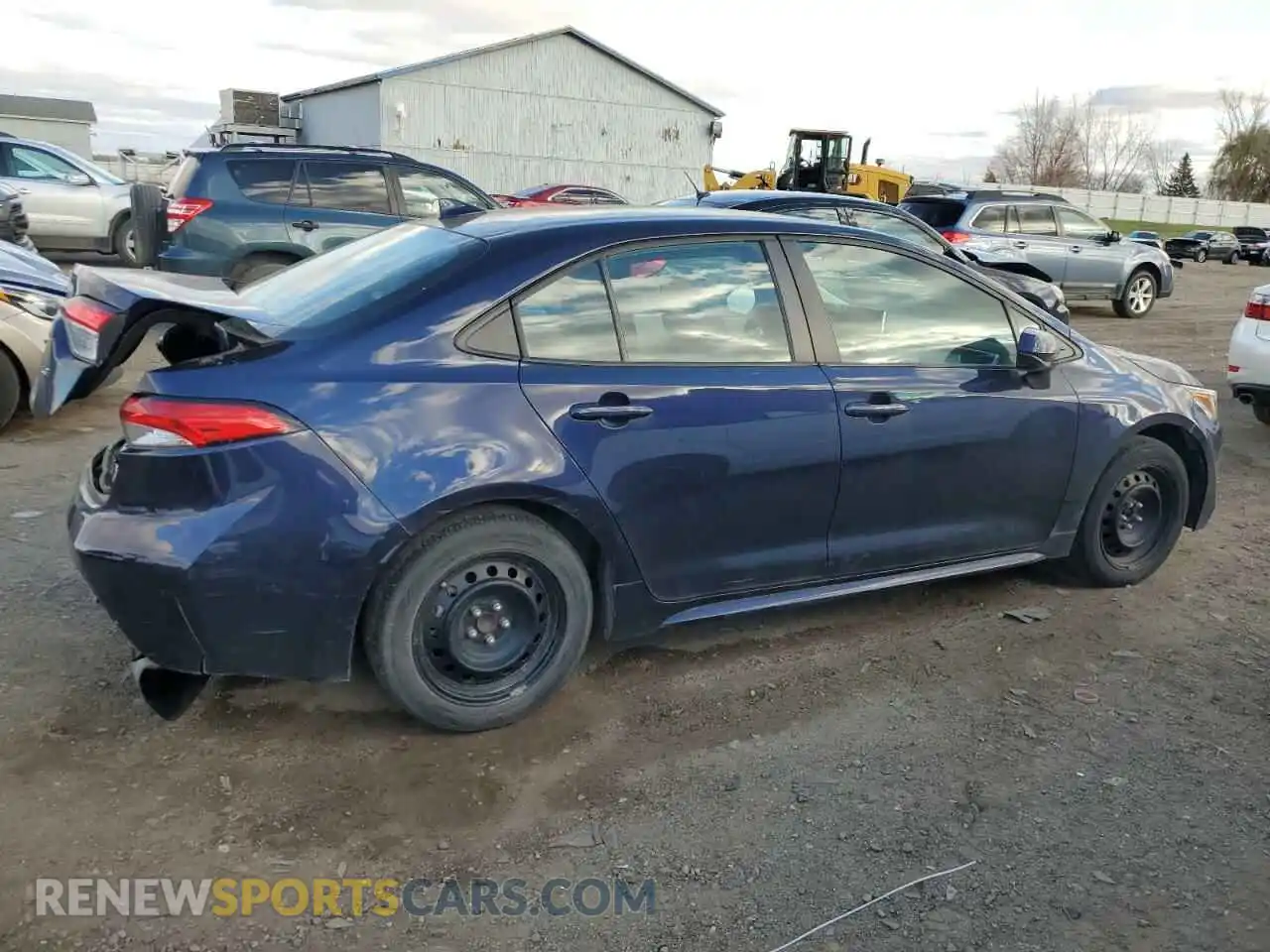3 Photograph of a damaged car 5YFEPRAE8LP101698 TOYOTA COROLLA 2020