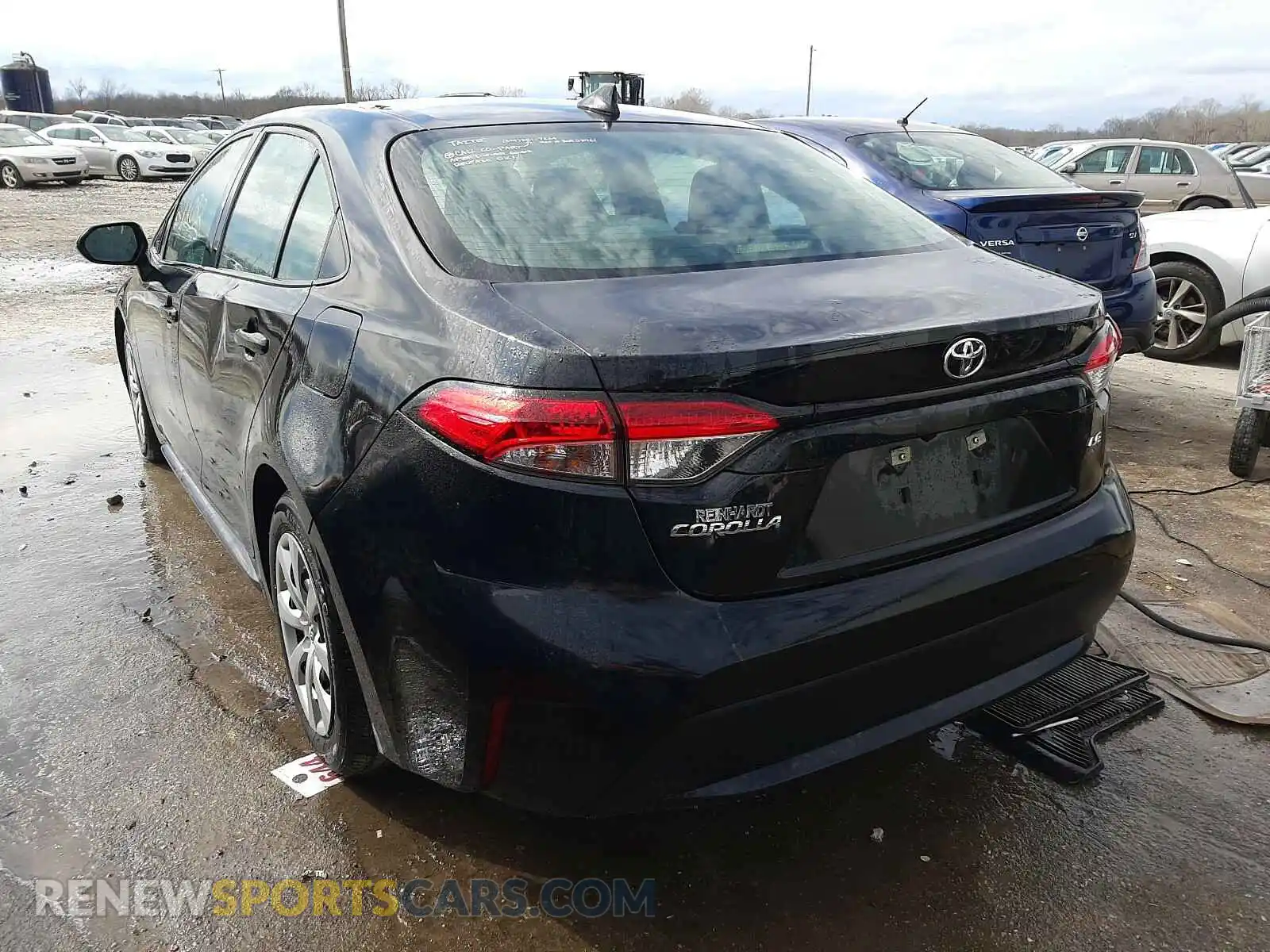 3 Photograph of a damaged car 5YFEPRAE8LP123751 TOYOTA COROLLA 2020