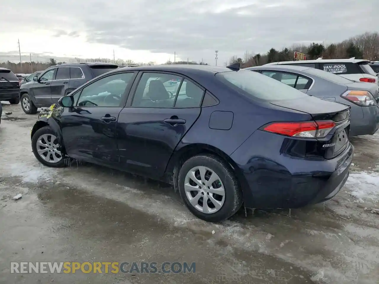 2 Photograph of a damaged car 5YFEPRAE8LP143420 TOYOTA COROLLA 2020