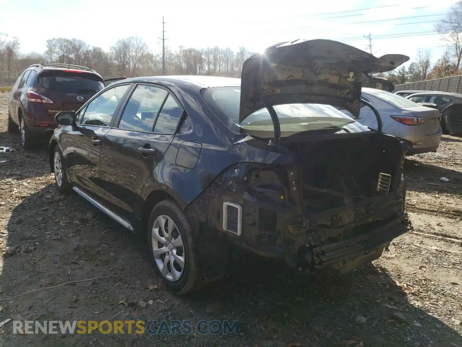 3 Photograph of a damaged car 5YFEPRAE9LP006521 TOYOTA COROLLA 2020