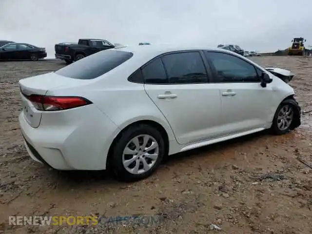 3 Photograph of a damaged car 5YFEPRAE9LP009788 TOYOTA COROLLA 2020