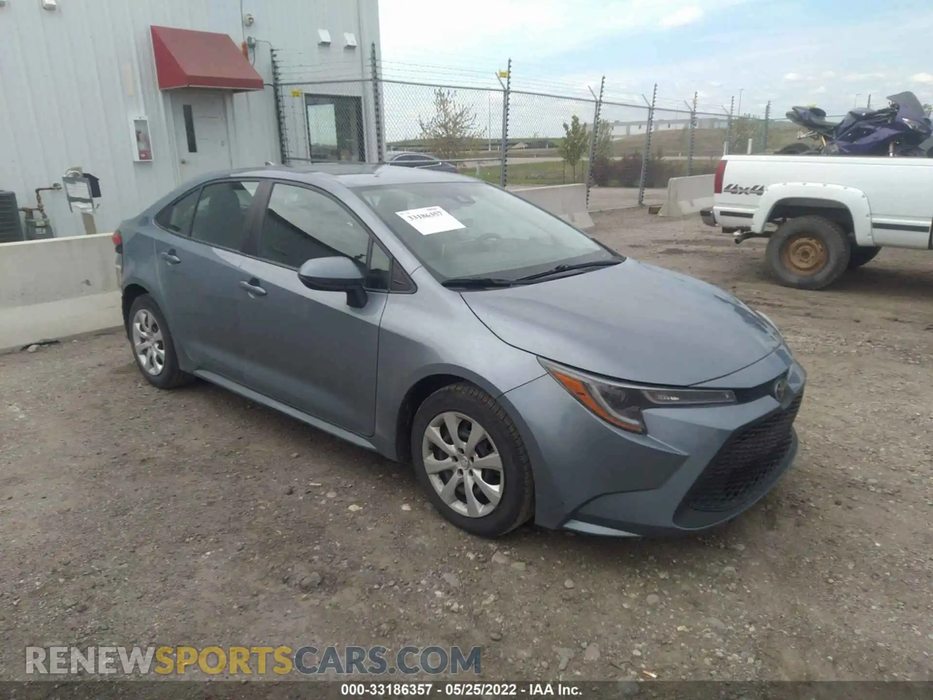 1 Photograph of a damaged car 5YFEPRAE9LP011427 TOYOTA COROLLA 2020