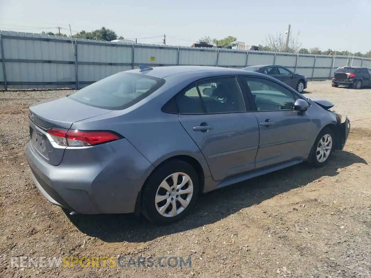 3 Фотография поврежденного автомобиля 5YFEPRAE9LP012920 TOYOTA COROLLA 2020