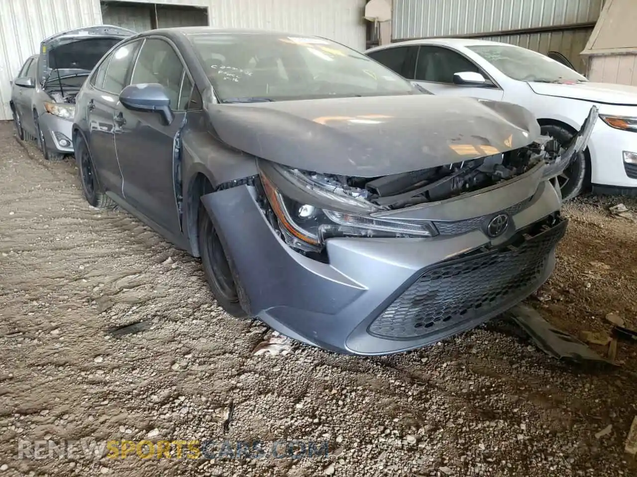 1 Photograph of a damaged car 5YFEPRAE9LP017924 TOYOTA COROLLA 2020