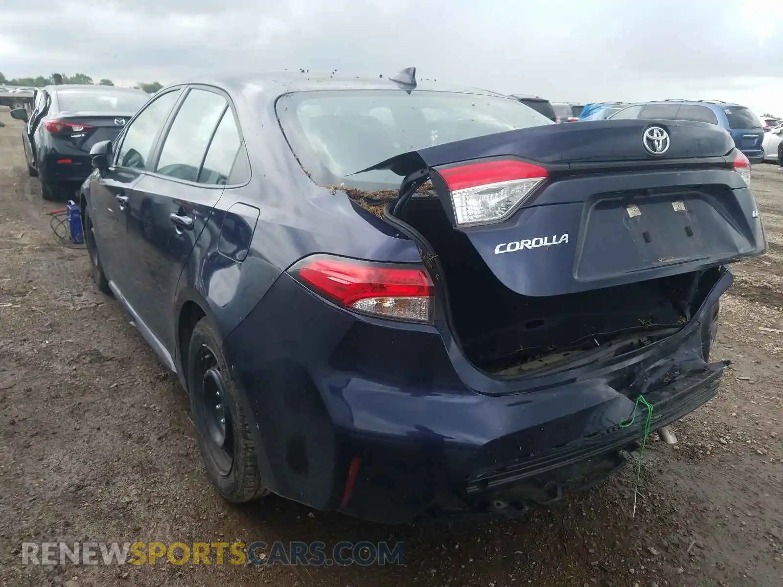 3 Photograph of a damaged car 5YFEPRAE9LP022220 TOYOTA COROLLA 2020