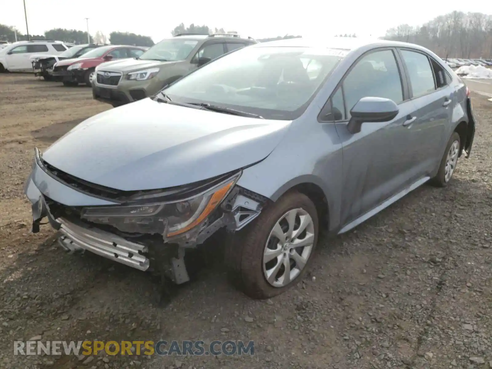 2 Фотография поврежденного автомобиля 5YFEPRAE9LP023447 TOYOTA COROLLA 2020