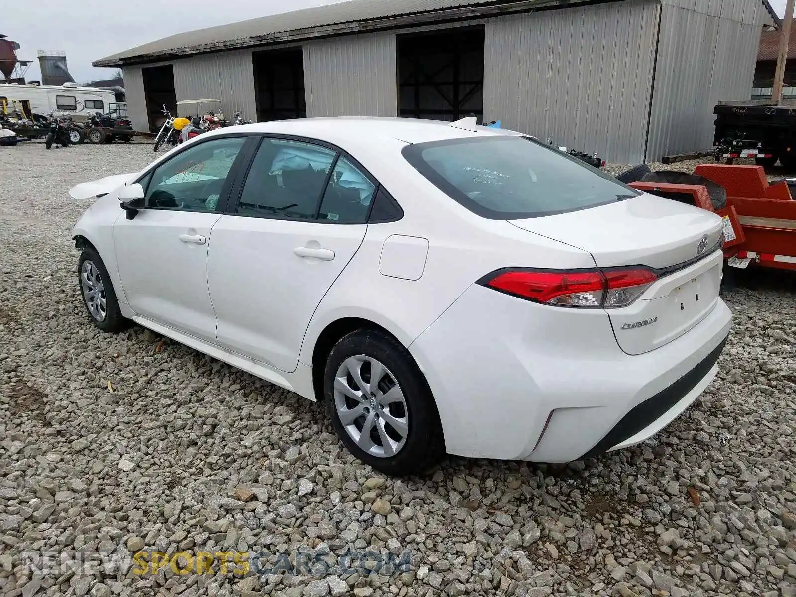 3 Photograph of a damaged car 5YFEPRAE9LP025554 TOYOTA COROLLA 2020