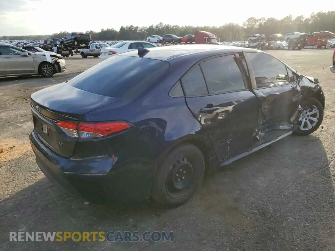 3 Photograph of a damaged car 5YFEPRAE9LP038742 TOYOTA COROLLA 2020