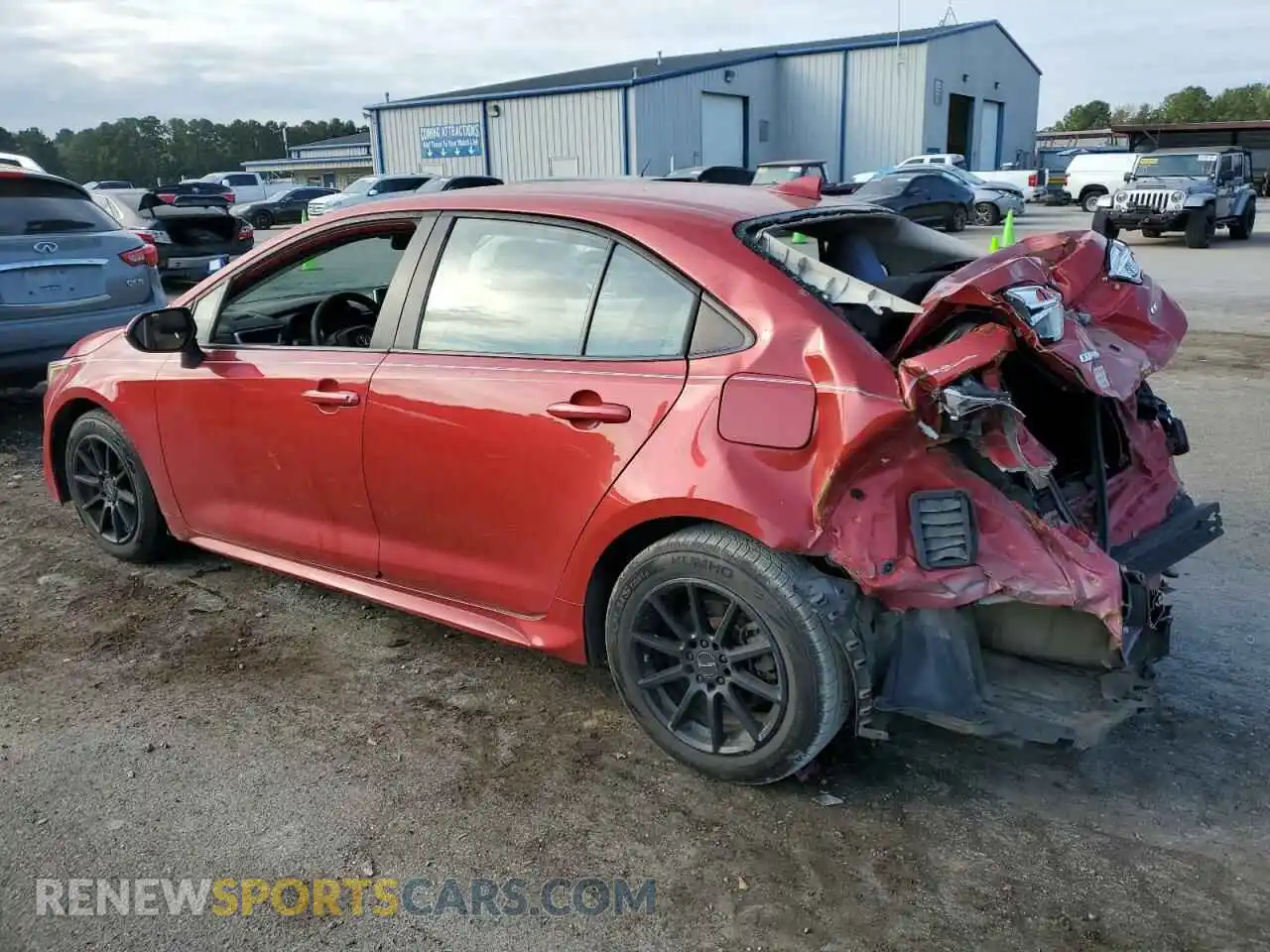 2 Photograph of a damaged car 5YFEPRAE9LP048350 TOYOTA COROLLA 2020