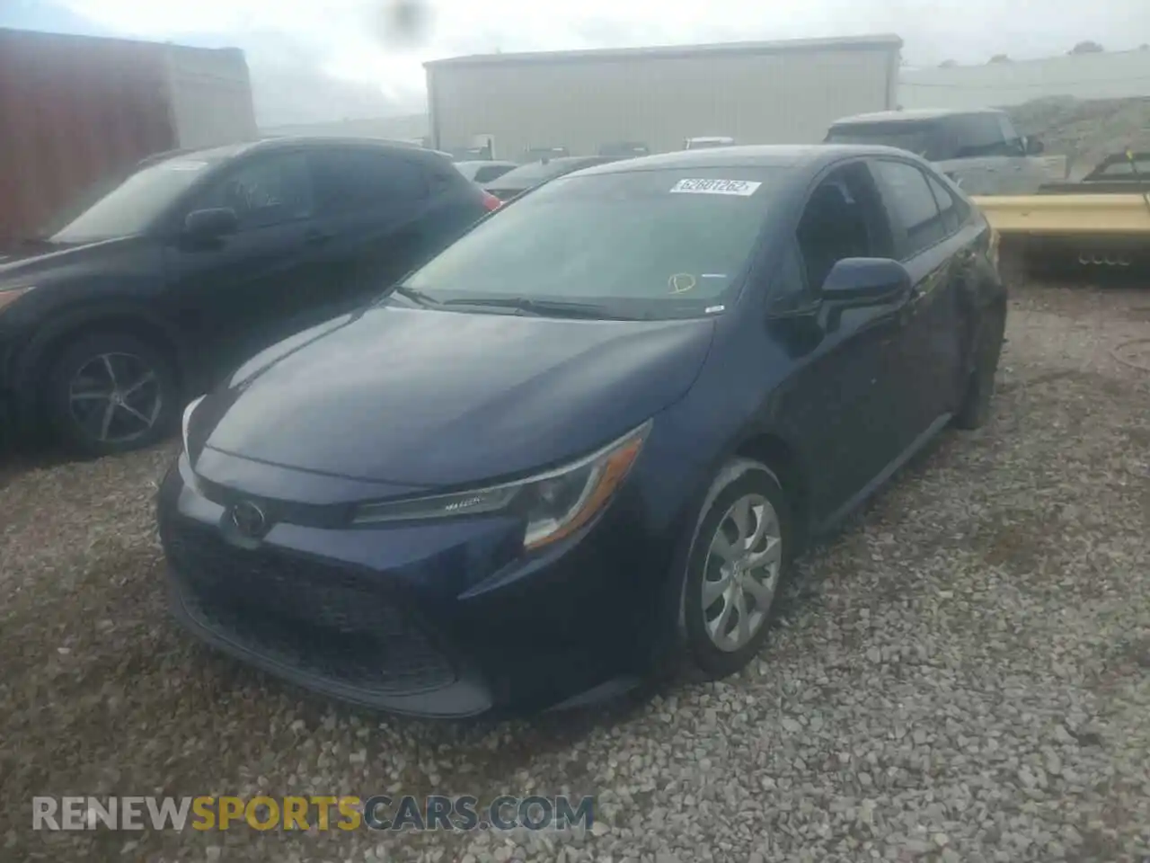 2 Photograph of a damaged car 5YFEPRAE9LP059039 TOYOTA COROLLA 2020