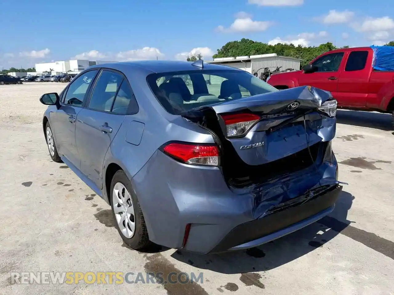 3 Photograph of a damaged car 5YFEPRAE9LP064984 TOYOTA COROLLA 2020