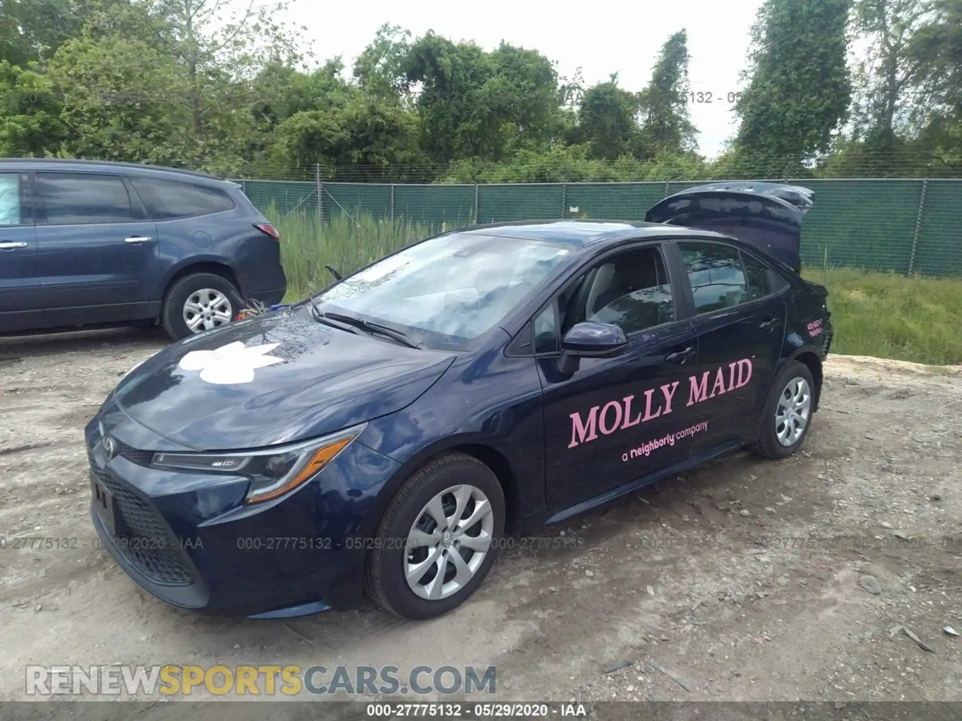 2 Photograph of a damaged car 5YFEPRAE9LP066170 TOYOTA COROLLA 2020