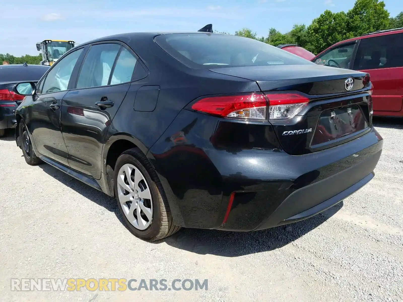 3 Photograph of a damaged car 5YFEPRAE9LP067819 TOYOTA COROLLA 2020