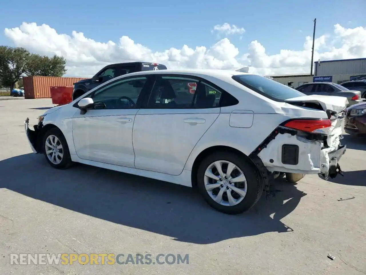 2 Photograph of a damaged car 5YFEPRAE9LP067898 TOYOTA COROLLA 2020