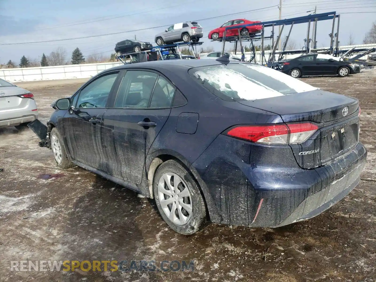 3 Photograph of a damaged car 5YFEPRAE9LP075855 TOYOTA COROLLA 2020