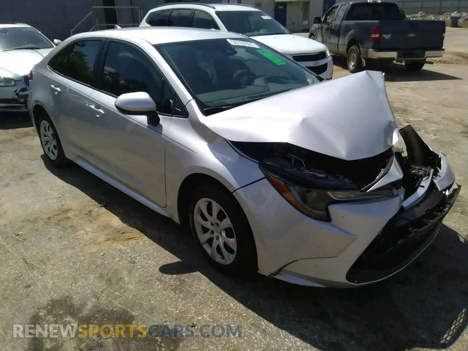 1 Photograph of a damaged car 5YFEPRAE9LP079677 TOYOTA COROLLA 2020