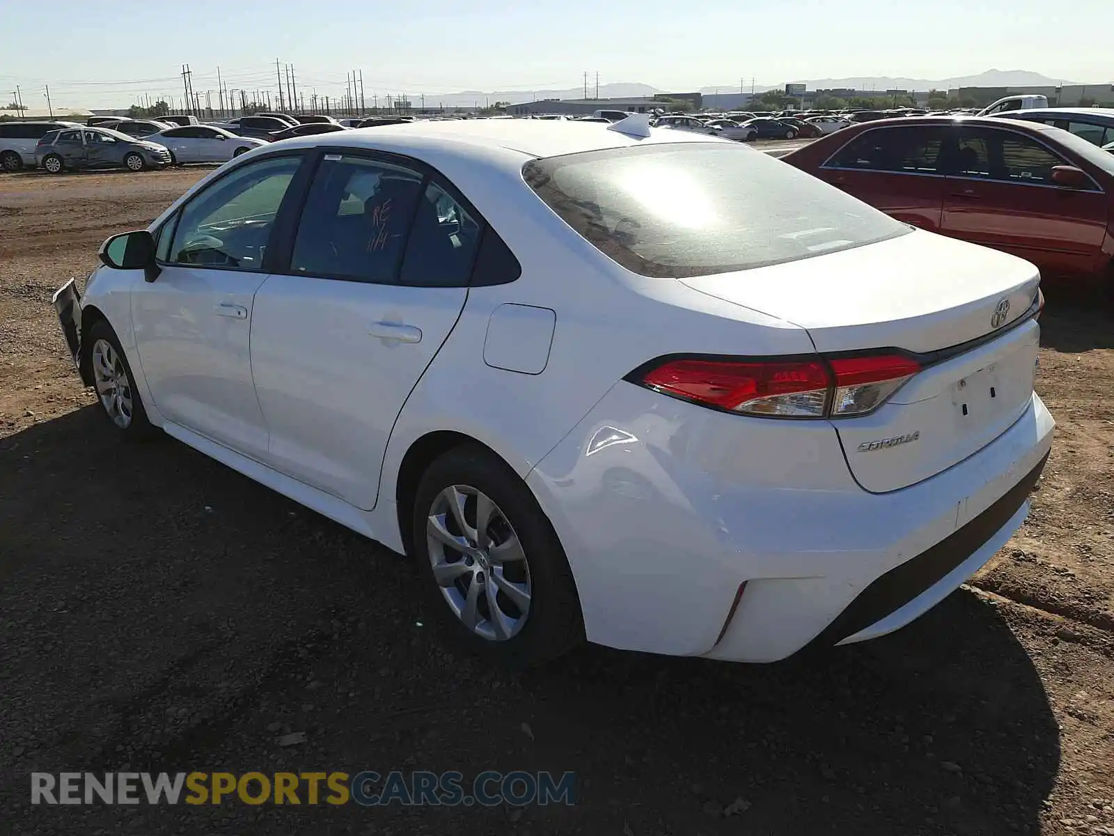 3 Photograph of a damaged car 5YFEPRAE9LP080425 TOYOTA COROLLA 2020
