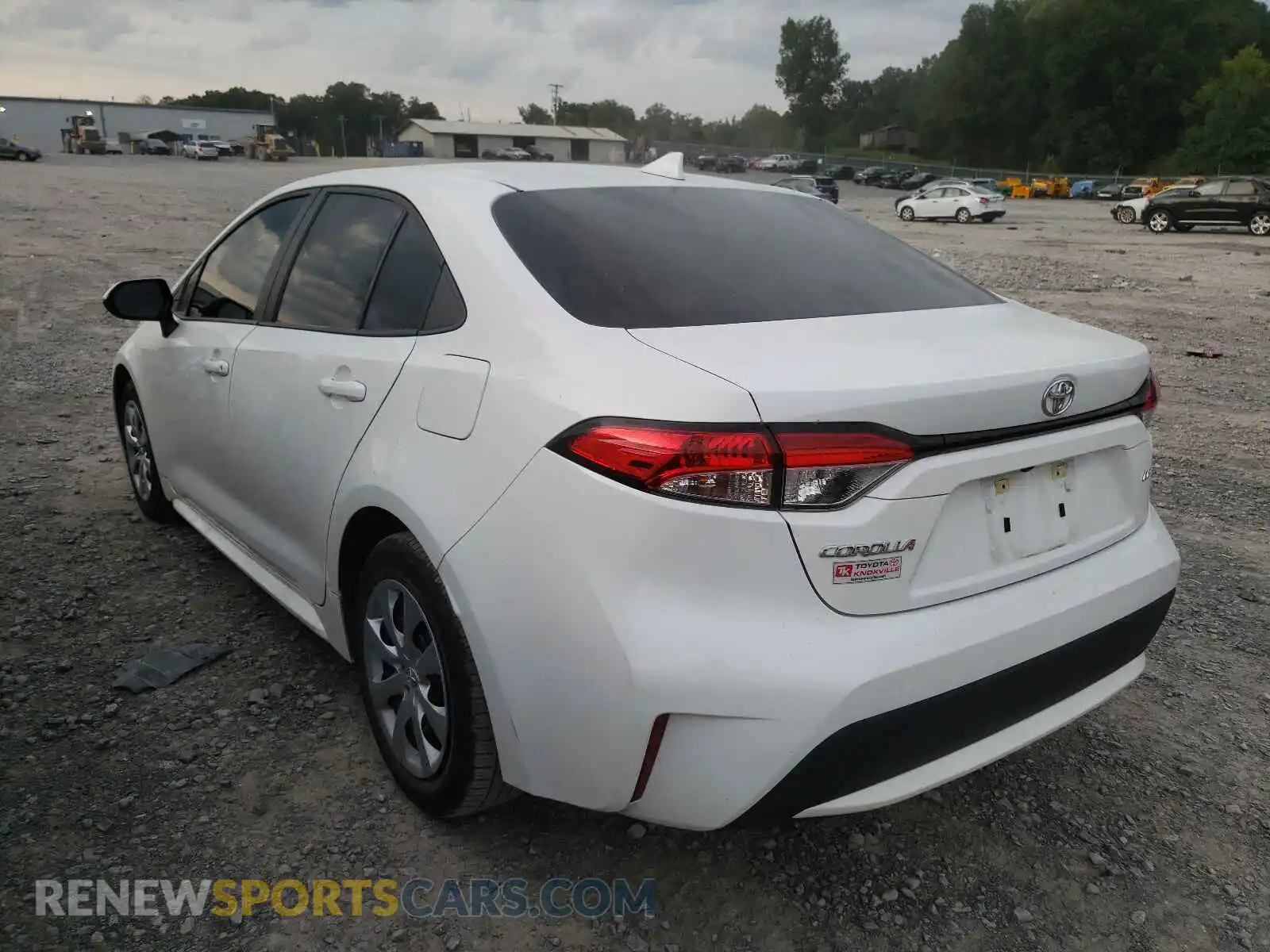 3 Photograph of a damaged car 5YFEPRAE9LP080960 TOYOTA COROLLA 2020