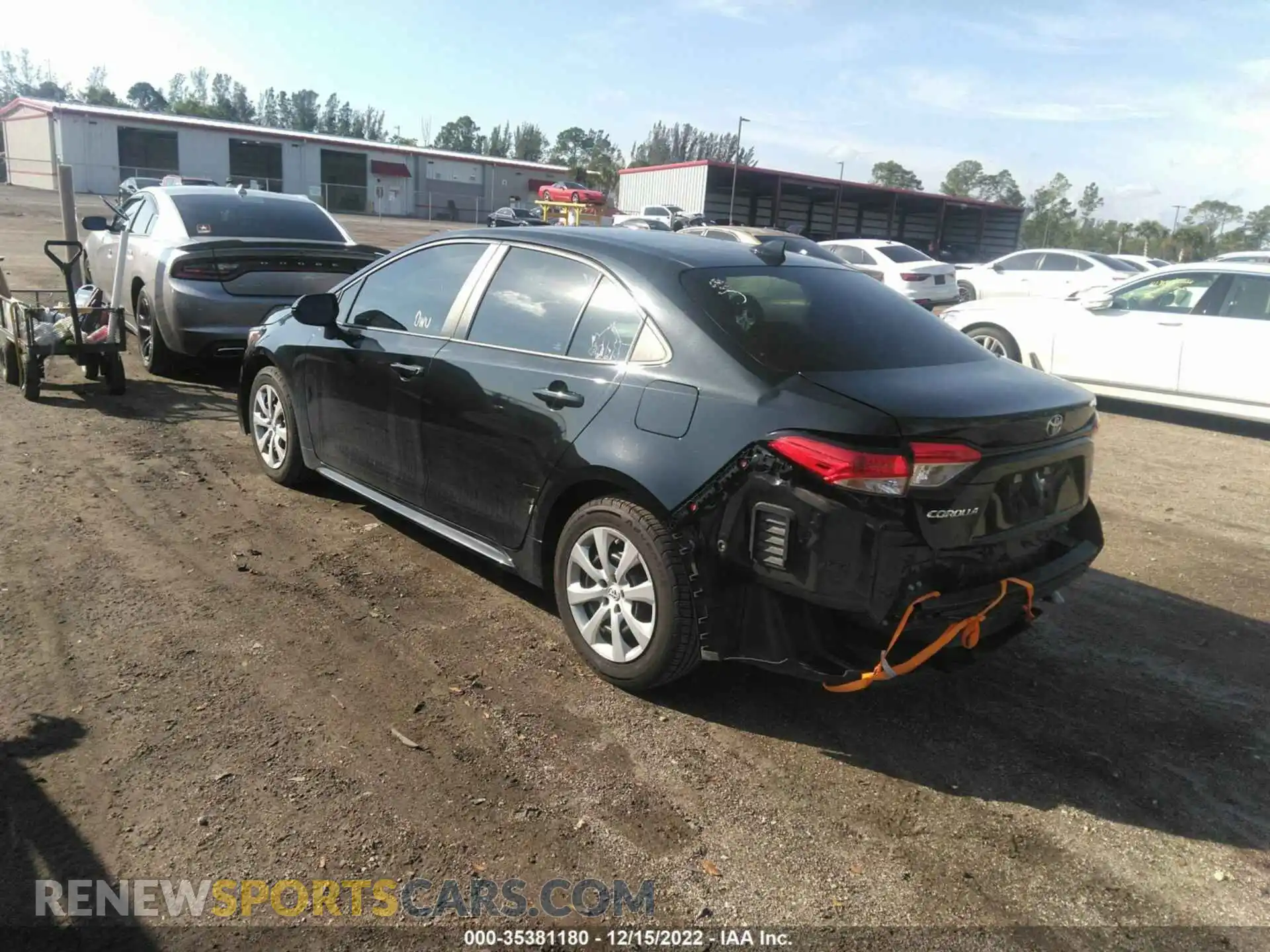 3 Photograph of a damaged car 5YFEPRAE9LP082255 TOYOTA COROLLA 2020