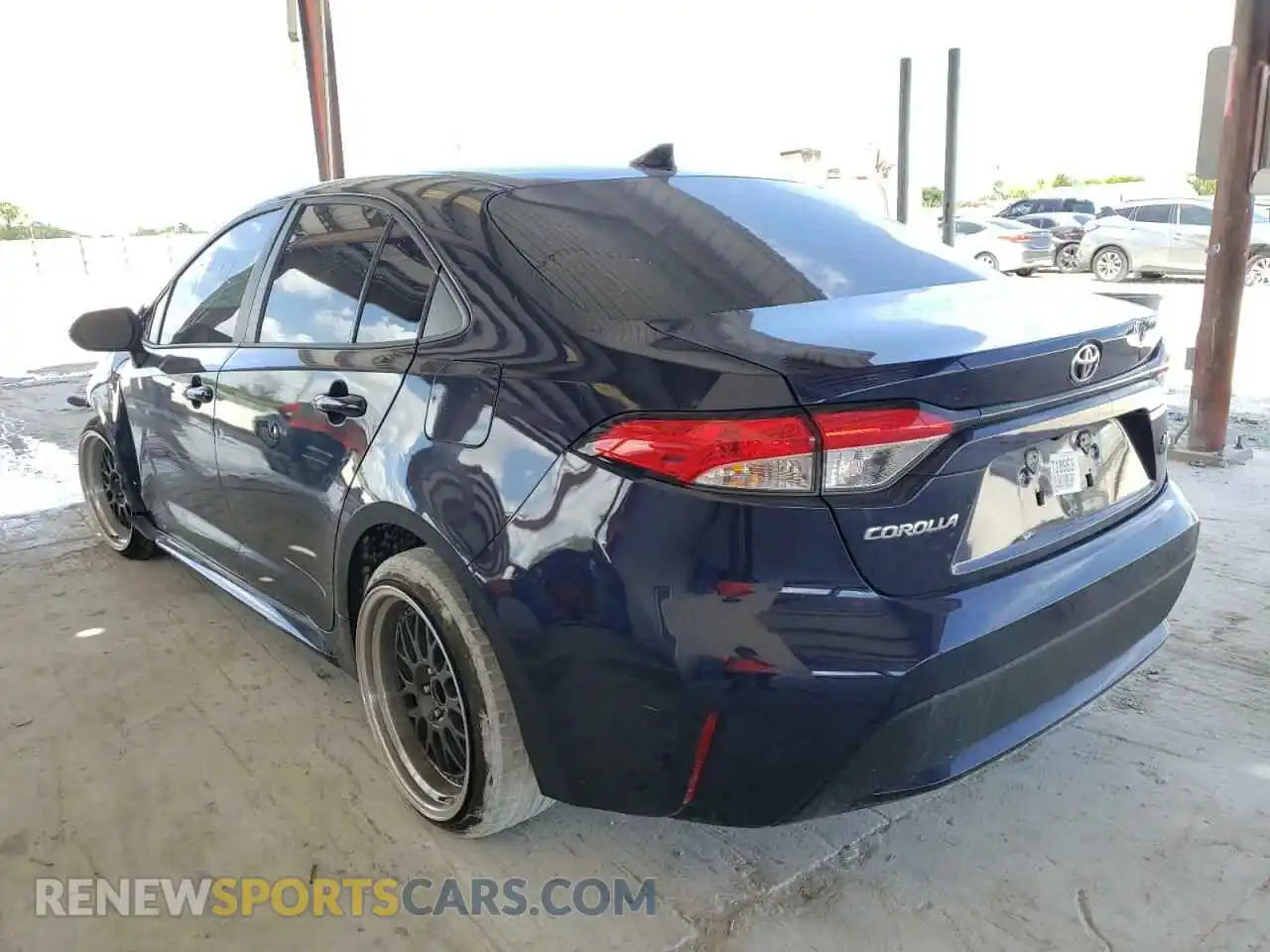 3 Photograph of a damaged car 5YFEPRAE9LP083454 TOYOTA COROLLA 2020