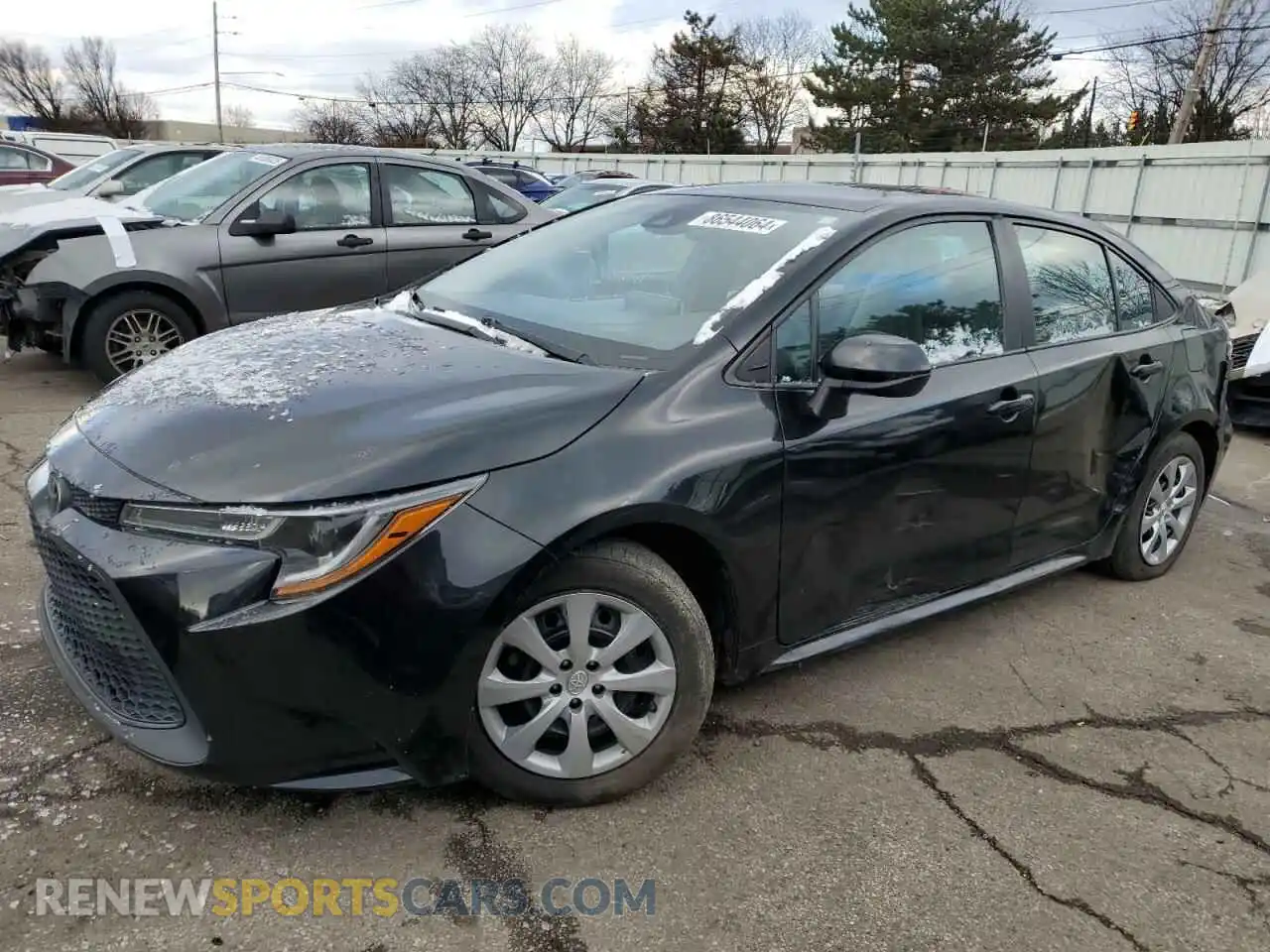 1 Photograph of a damaged car 5YFEPRAE9LP090565 TOYOTA COROLLA 2020