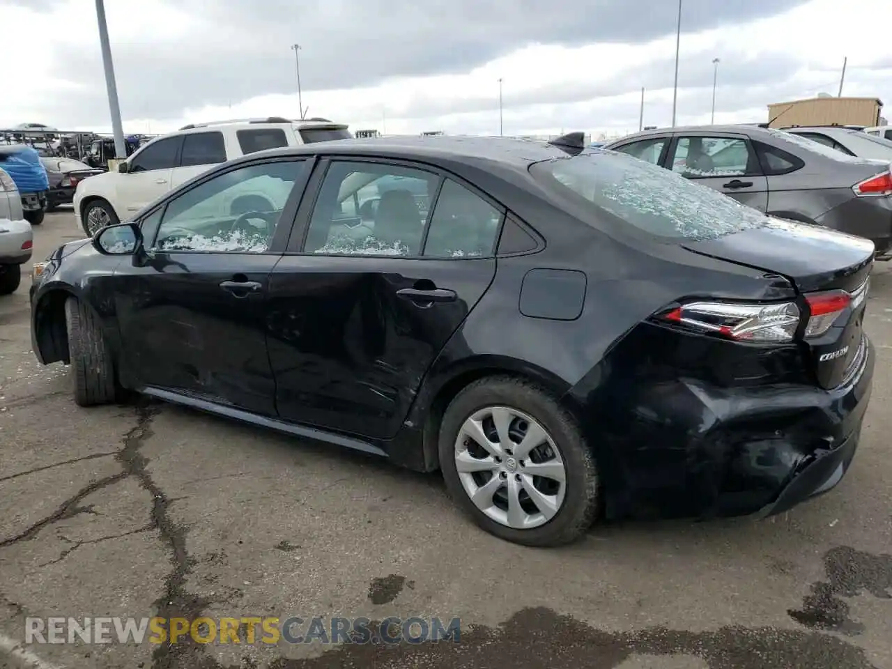 2 Photograph of a damaged car 5YFEPRAE9LP090565 TOYOTA COROLLA 2020