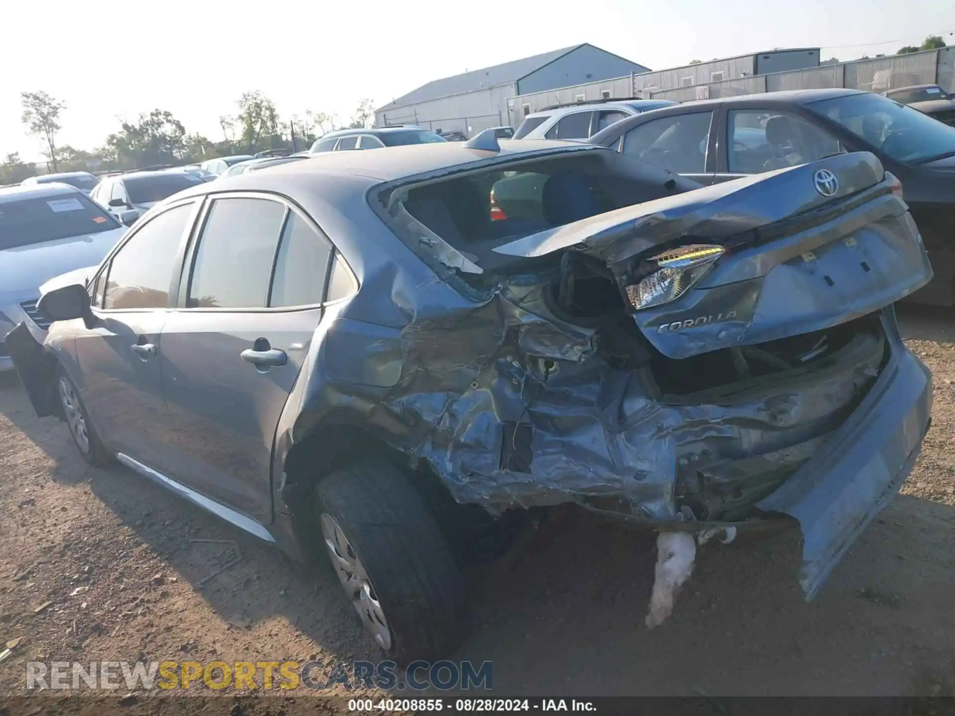 3 Photograph of a damaged car 5YFEPRAE9LP092722 TOYOTA COROLLA 2020