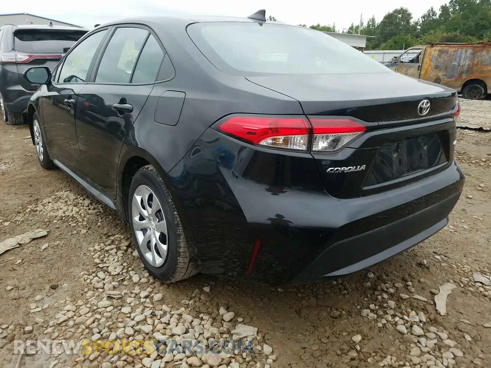 3 Photograph of a damaged car 5YFEPRAE9LP097192 TOYOTA COROLLA 2020