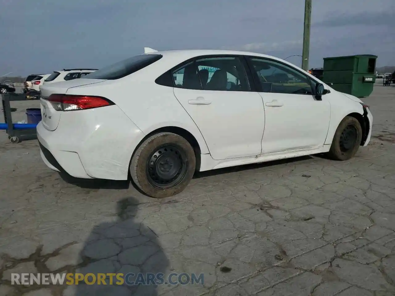 3 Фотография поврежденного автомобиля 5YFEPRAE9LP097645 TOYOTA COROLLA 2020