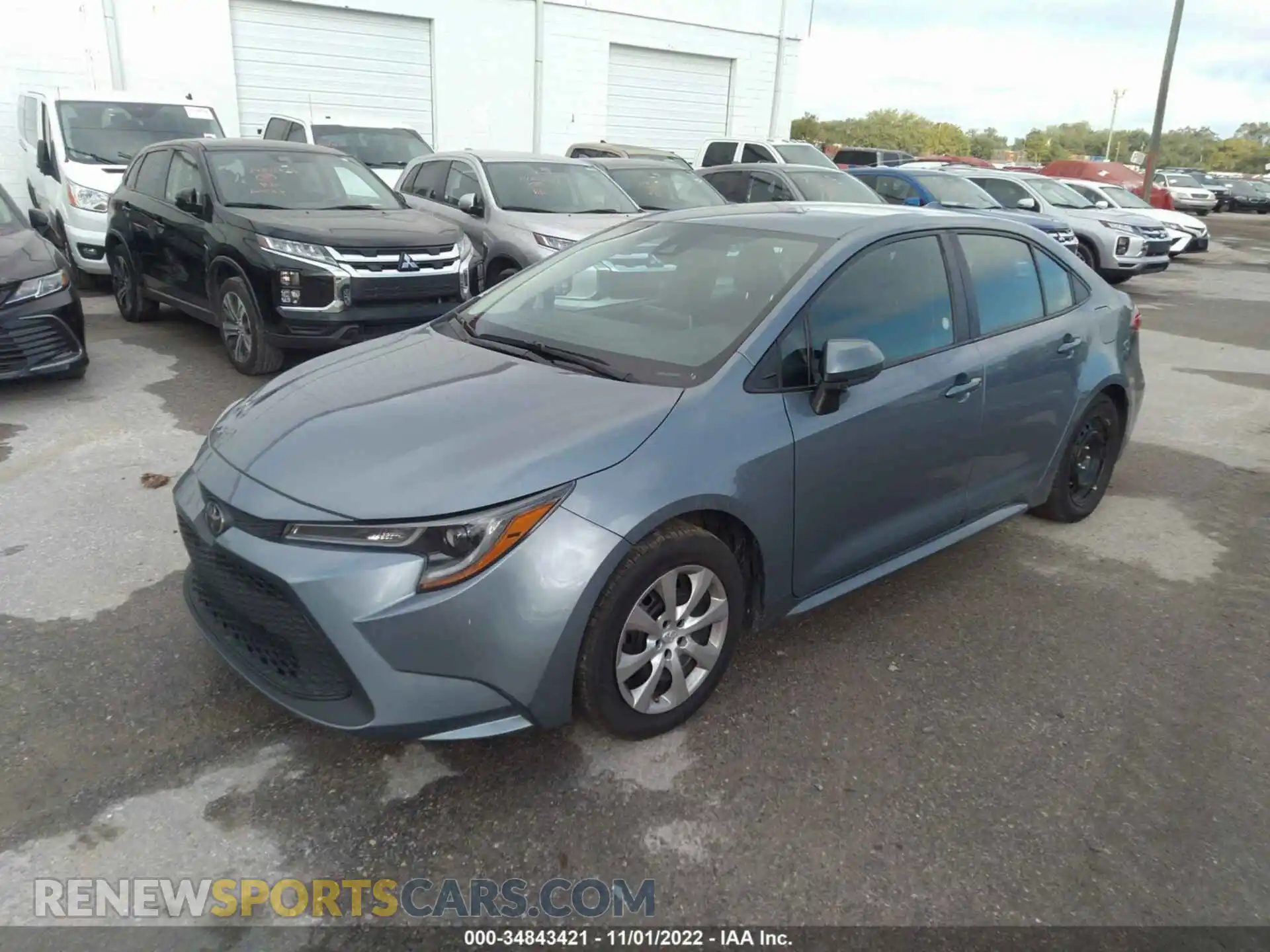 2 Photograph of a damaged car 5YFEPRAE9LP099007 TOYOTA COROLLA 2020