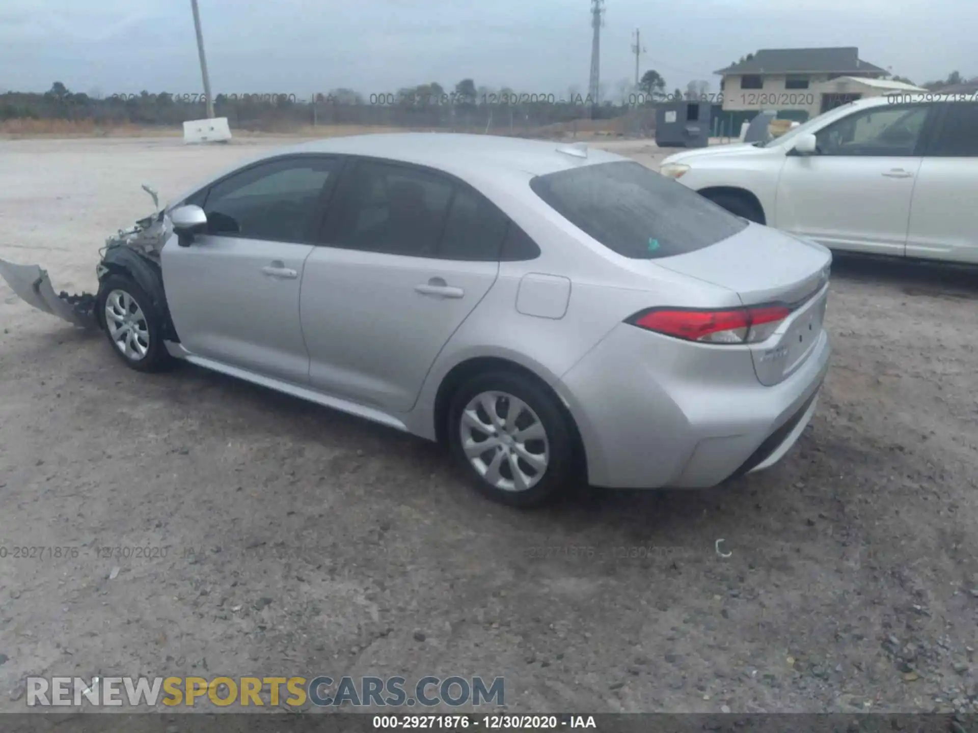 3 Photograph of a damaged car 5YFEPRAE9LP101113 TOYOTA COROLLA 2020