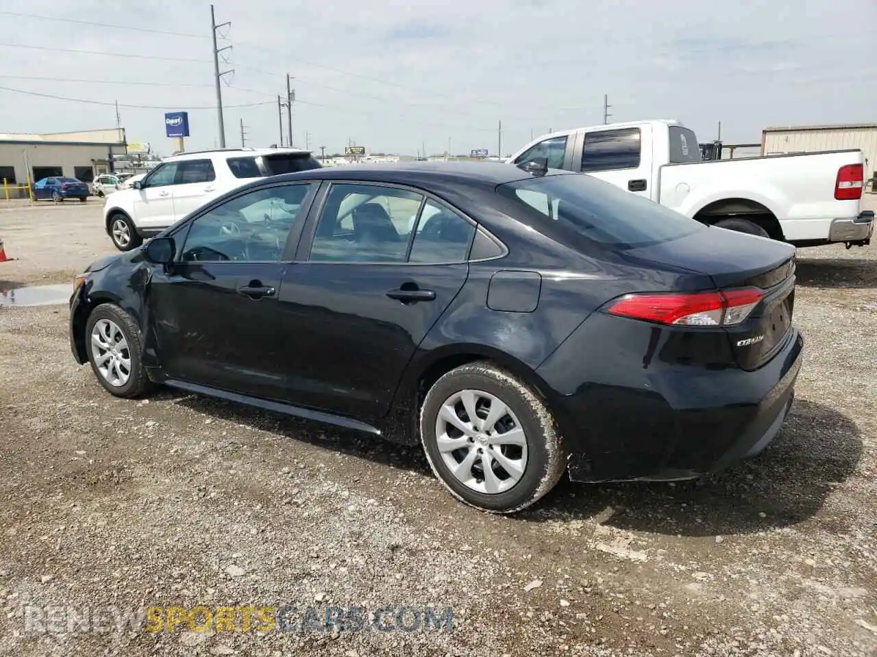 2 Photograph of a damaged car 5YFEPRAE9LP106778 TOYOTA COROLLA 2020