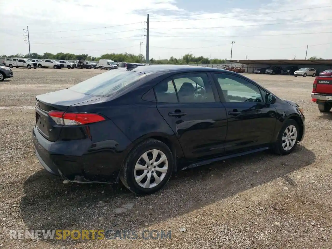 3 Photograph of a damaged car 5YFEPRAE9LP106778 TOYOTA COROLLA 2020