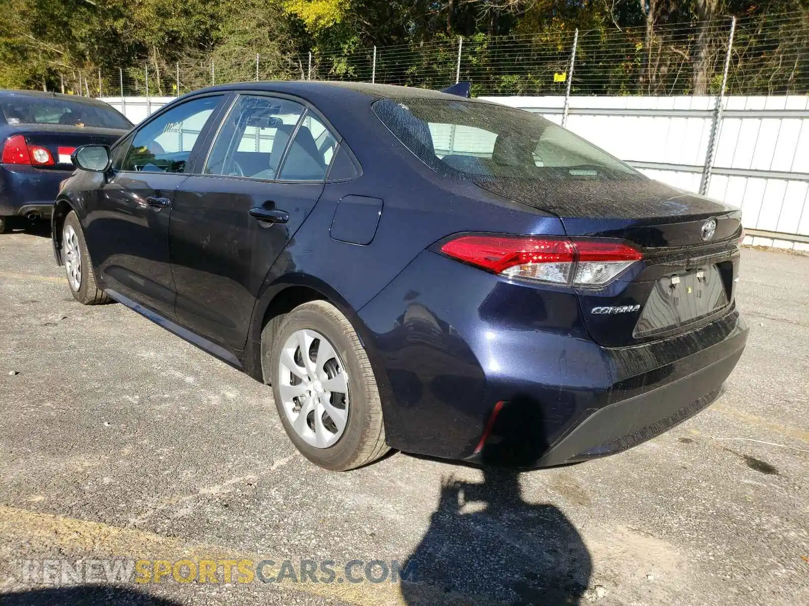 3 Photograph of a damaged car 5YFEPRAE9LP115044 TOYOTA COROLLA 2020