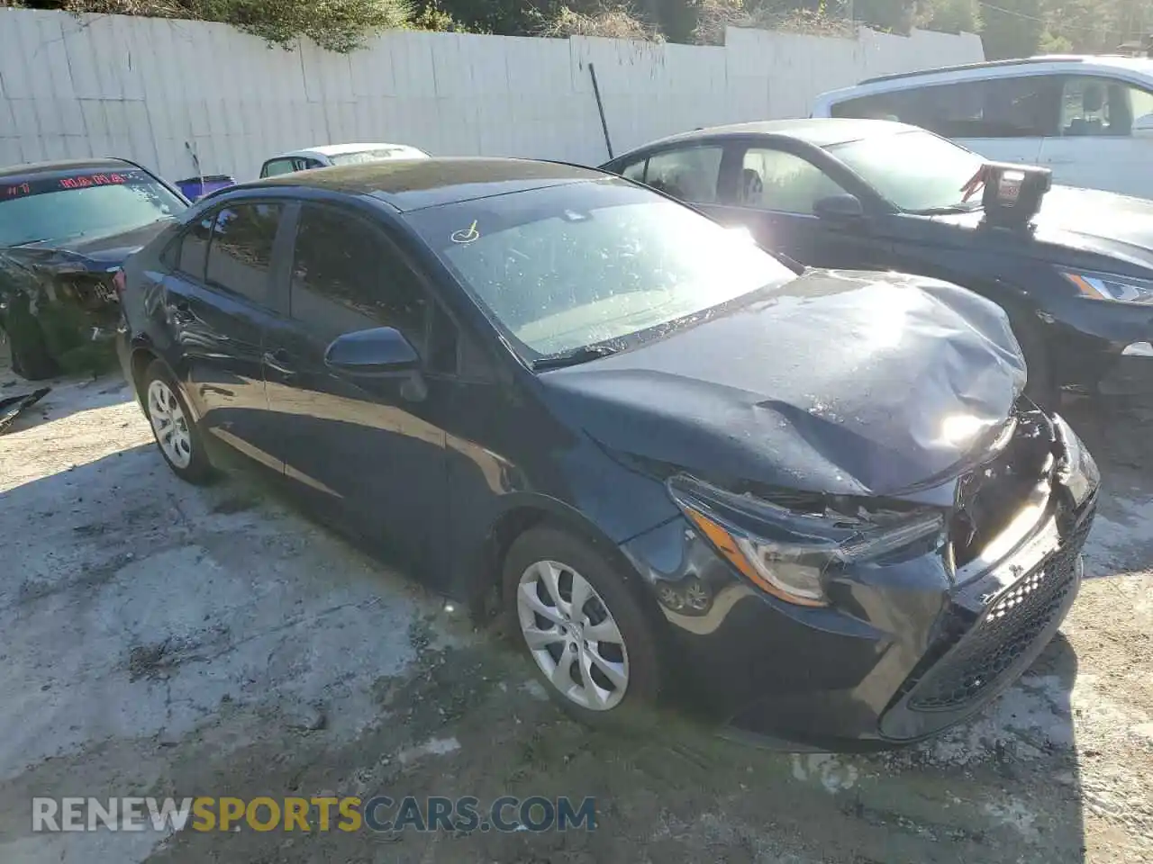 1 Photograph of a damaged car 5YFEPRAE9LP115237 TOYOTA COROLLA 2020