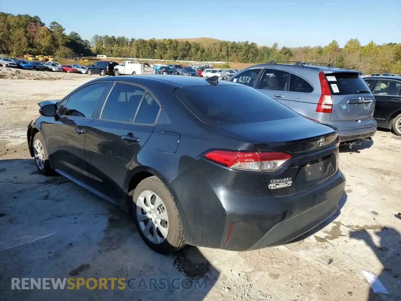 3 Photograph of a damaged car 5YFEPRAE9LP115237 TOYOTA COROLLA 2020