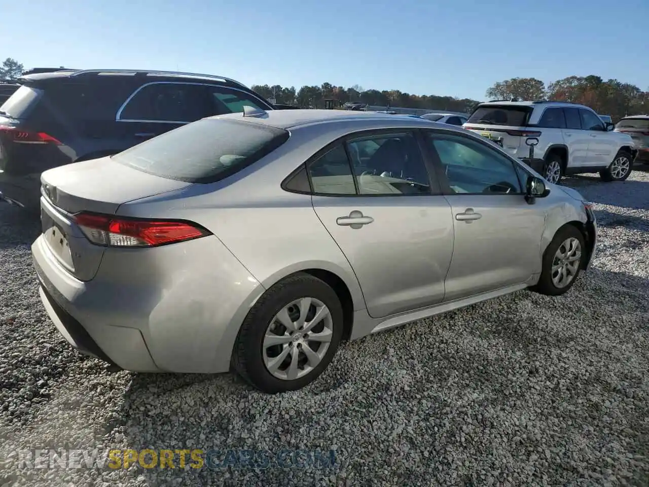 3 Photograph of a damaged car 5YFEPRAE9LP127890 TOYOTA COROLLA 2020