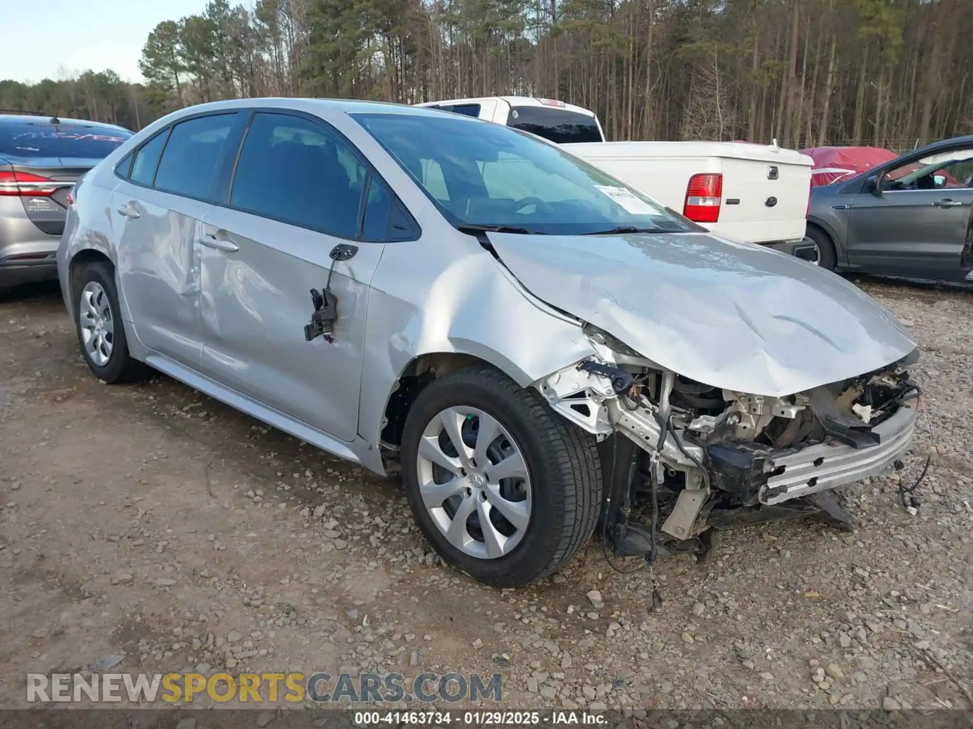 1 fotografías del automóvil dañado 5YFEPRAE9LP128697 TOYOTA COROLLA 2020