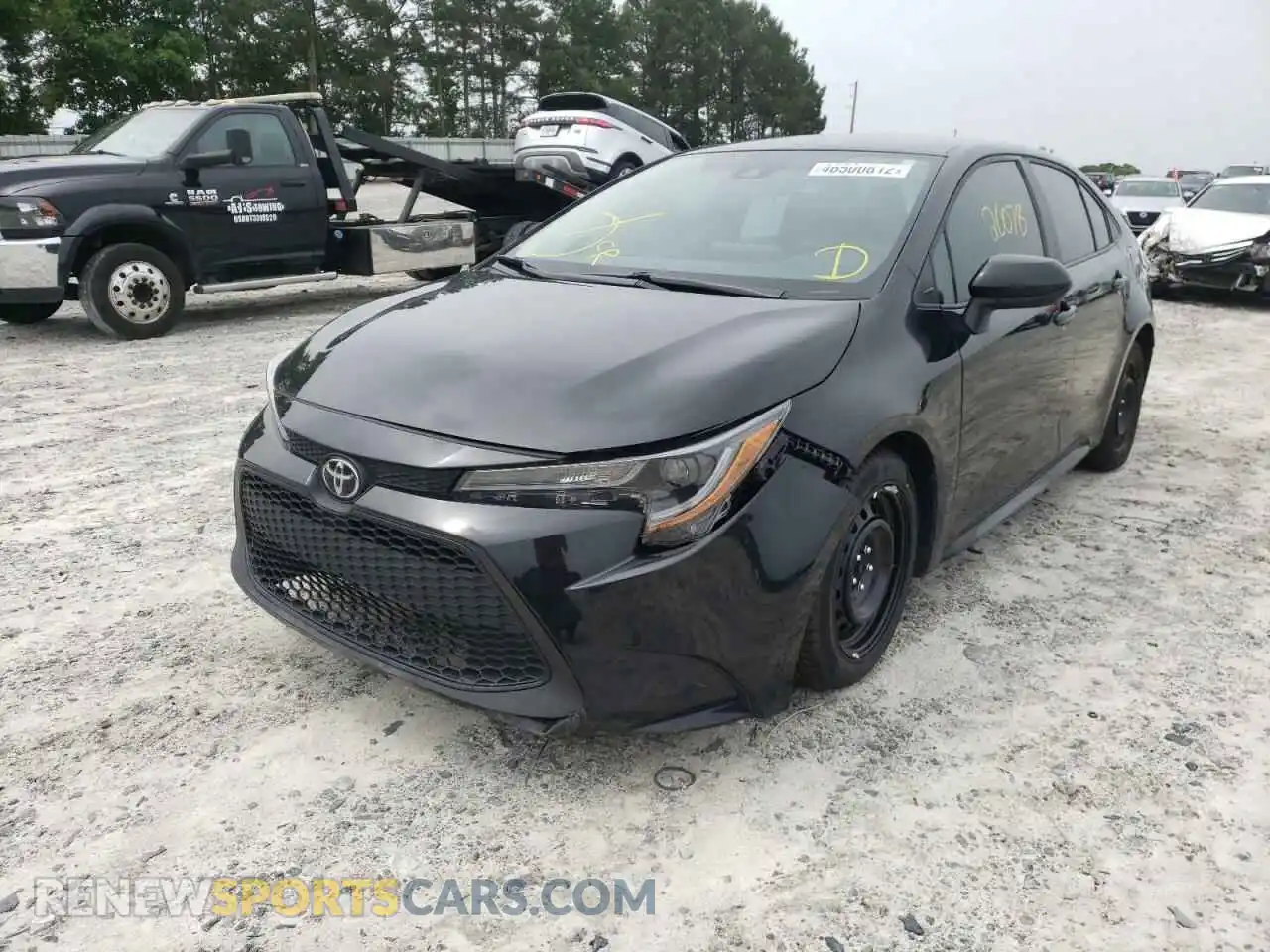 2 Photograph of a damaged car 5YFEPRAE9LP129462 TOYOTA COROLLA 2020