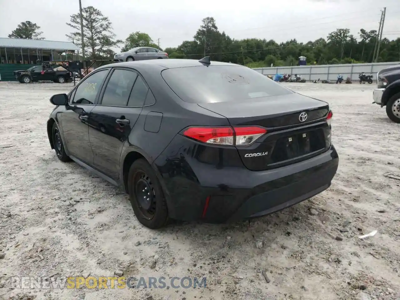 3 Photograph of a damaged car 5YFEPRAE9LP129462 TOYOTA COROLLA 2020